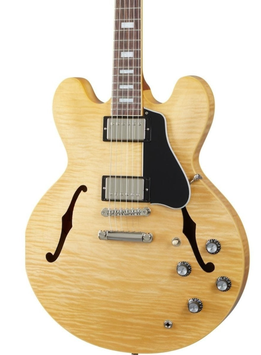 Gibson ES-335 Figured Electric Guitar, Antique Natural (ES35F00ANNH1)