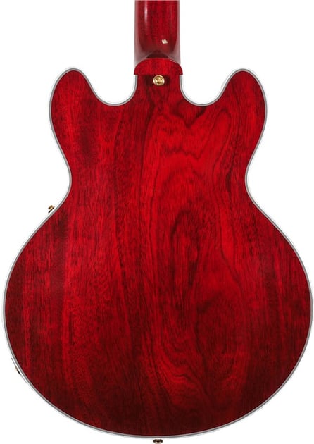 Gibson CS-356 Figured Top w/ Ebony Fingerboard Gloss Electric Guitar, Faded Cherry