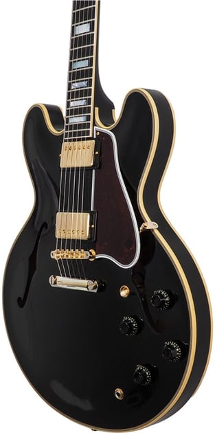 Gibson 1959 ES-355 Reissue Stop Bar Ultra Light Aged Electric Guitar, Ebony