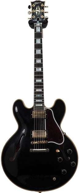 Gibson 1959 ES-355 Reissue Stop Bar Ultra Light Aged Electric Guitar, Ebony