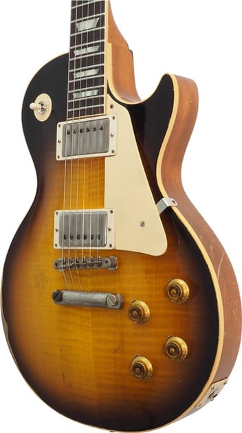 Gibson 1959 Les Paul Standard Reissue Ultra Heavy Aged Electric Guitar, Kindred Burst (LPR59UHKBNH1)