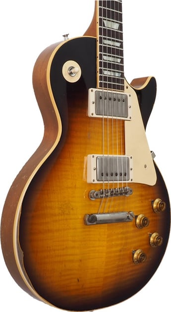 Gibson 1959 Les Paul Standard Reissue Ultra Heavy Aged Electric Guitar, Kindred Burst (LPR59UHKBNH1)