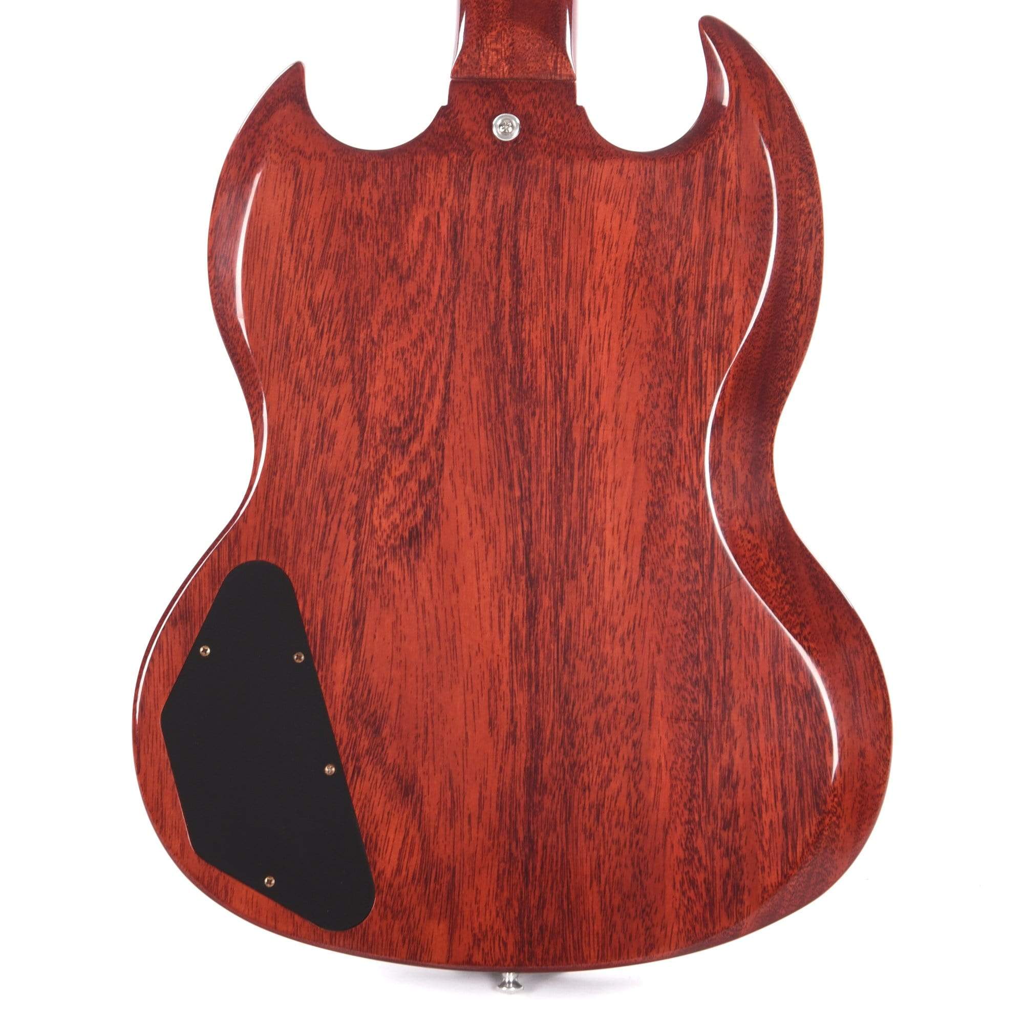 Gibson 1964 SG Standard Reissue w/ Maestro Vibrola VOS Electric Guitar, Cherry Red (SGSR64VOCHNM1)