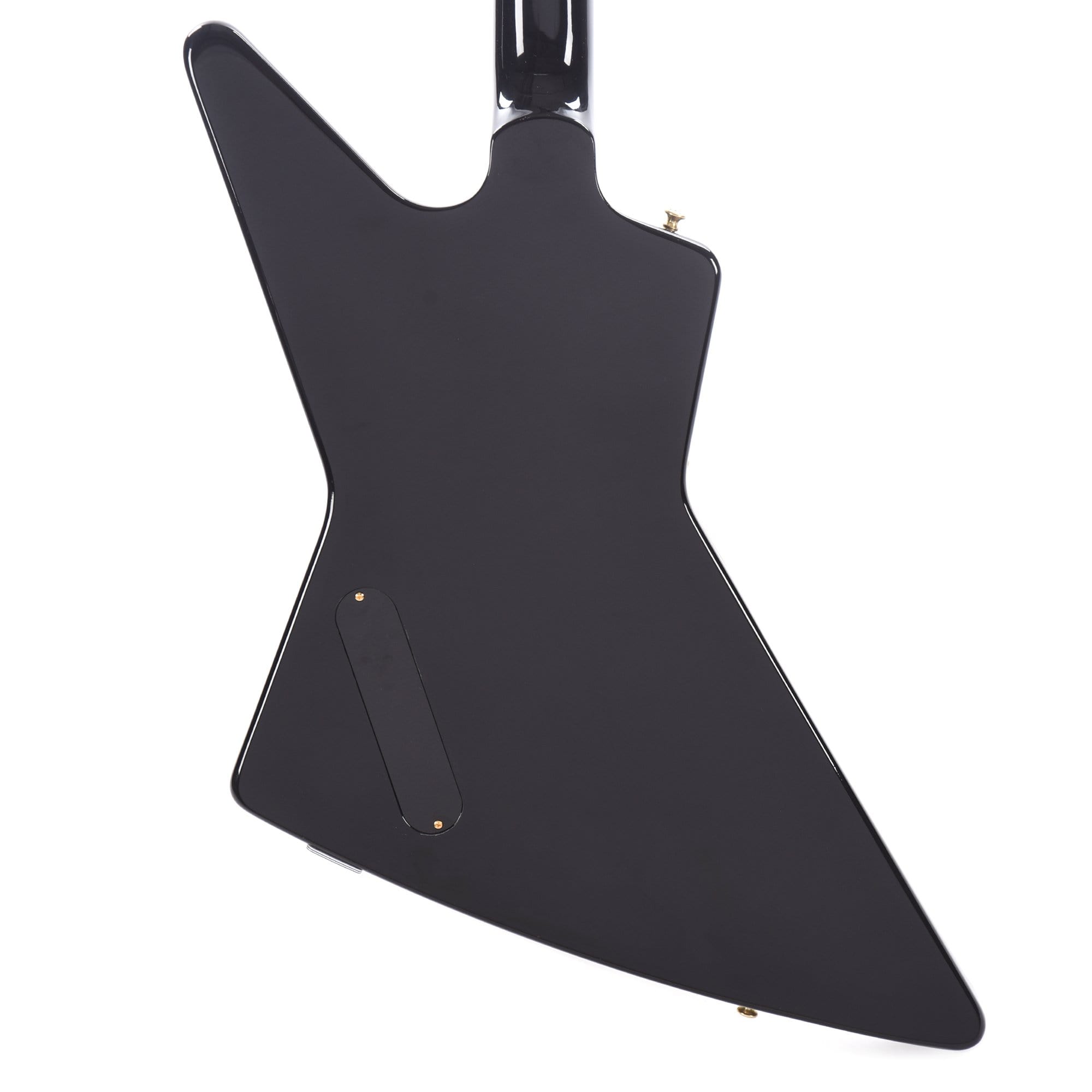 Gibson Explorer Custom with Ebony Fingerboard Gloss Electric Guitar, Ebony |  GIBSON |  ELECTRIC GUITAR |  Zoso Music