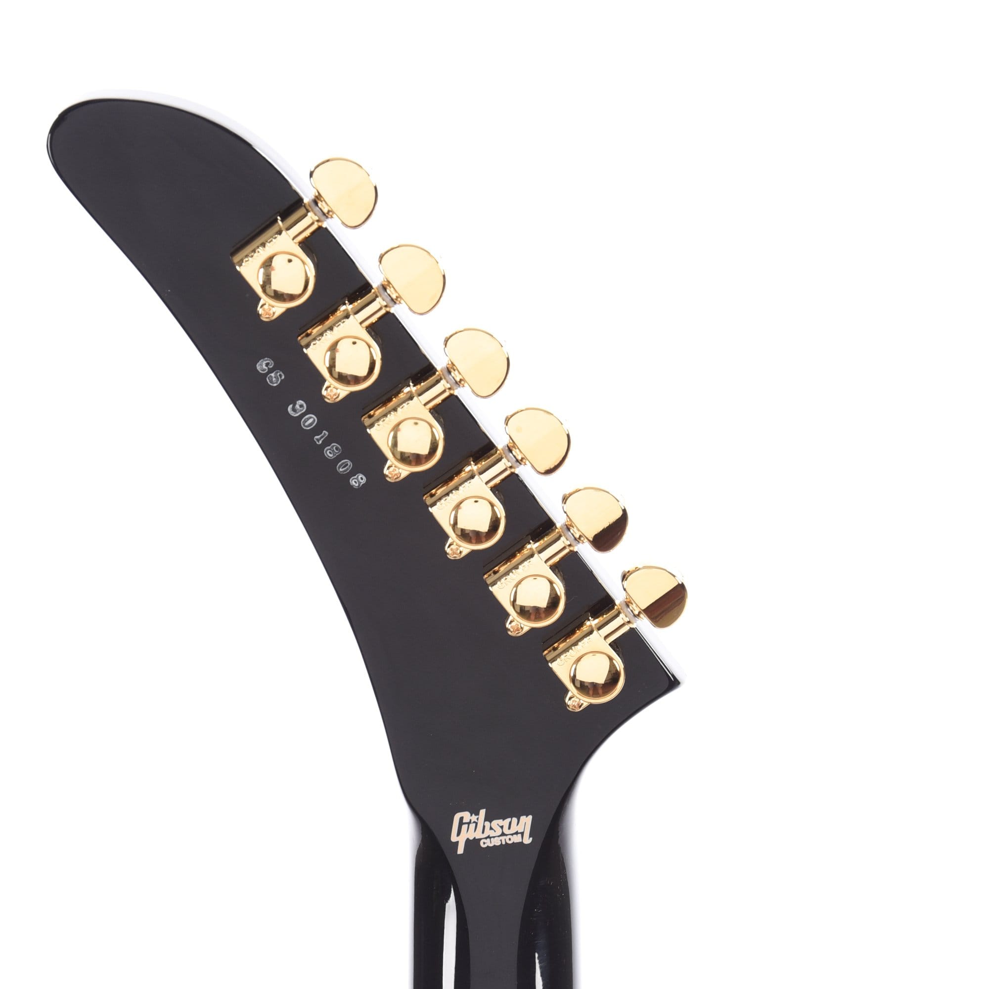 Gibson Explorer Custom with Ebony Fingerboard Gloss Electric Guitar, Ebony |  GIBSON |  ELECTRIC GUITAR |  Zoso Music