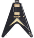 Gibson Flying V Custom w/ Ebony Fingerboard Gloss Electric Guitar, Ebony (GIB-CSFVCEBGH1E) |  GIBSON |  ELECTRIC GUITAR |  Zoso Music