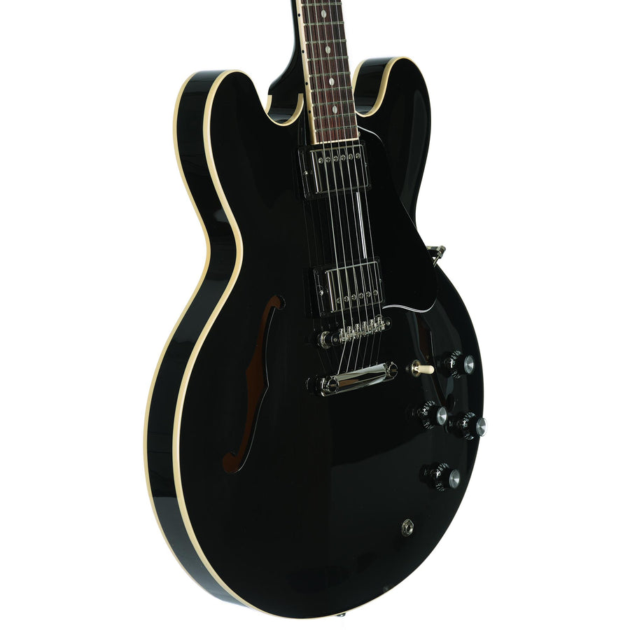 Gibson ES-335 Electric Guitar, Vintage Ebony |  GIBSON |  ELECTRIC GUITAR |  Zoso Music