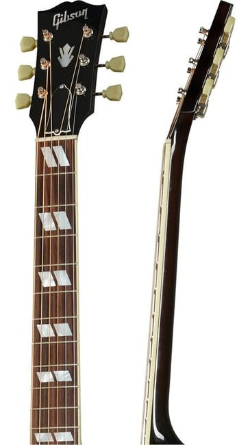 Gibson J-185 Original Acoustic Guitar, Vintage Sunburst
