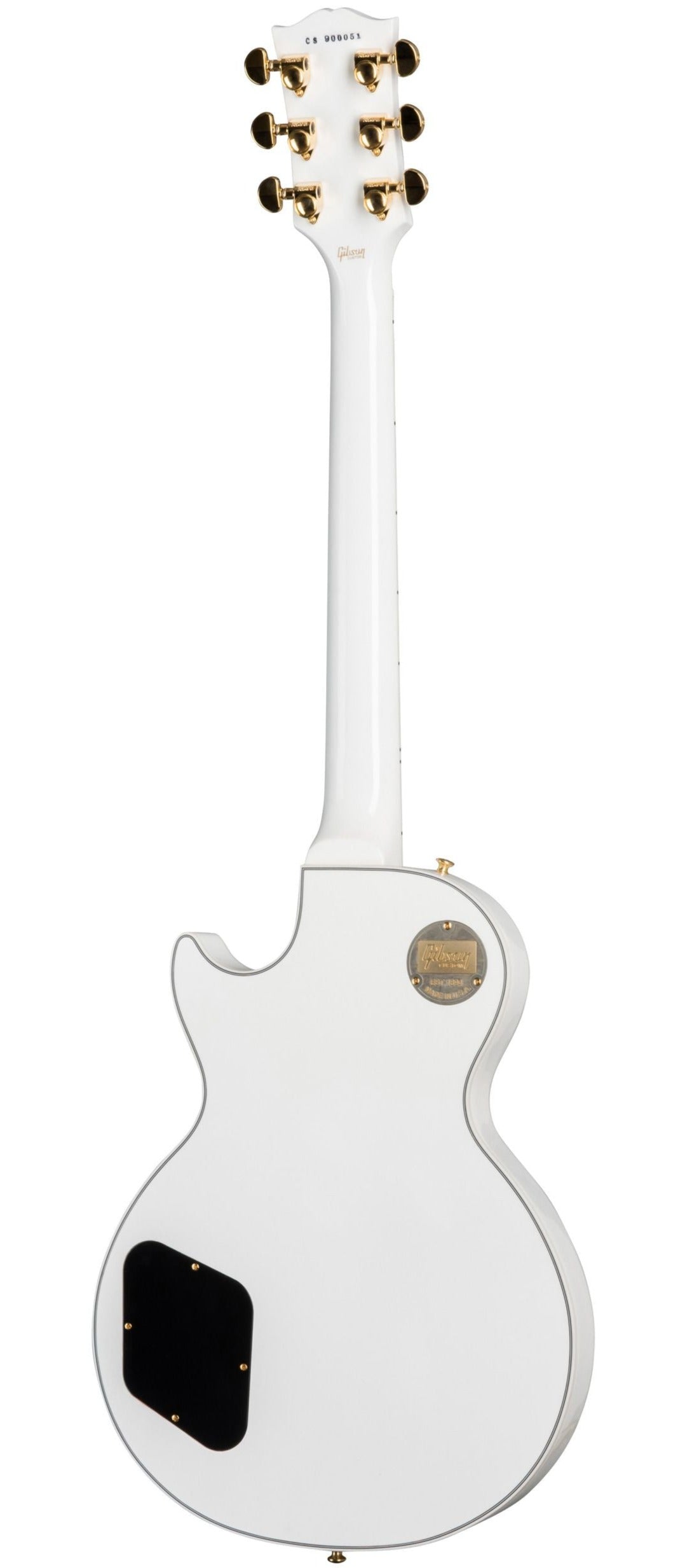 Gibson Les Paul Custom w/ Ebony Fingerboard Gloss Electric Guitar, Alpine White