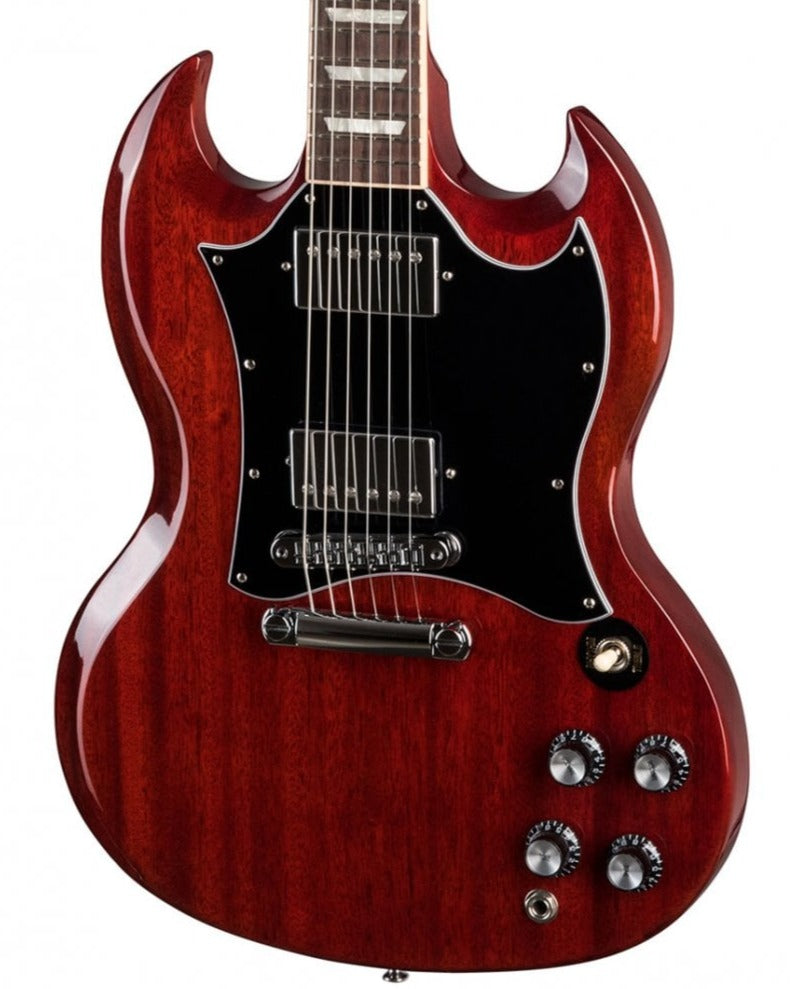 Gibson SG Standard (Left-handed) Electric Guitar, Heritage Cherry |  GIBSON |  ELECTRIC GUITAR |  Zoso Music