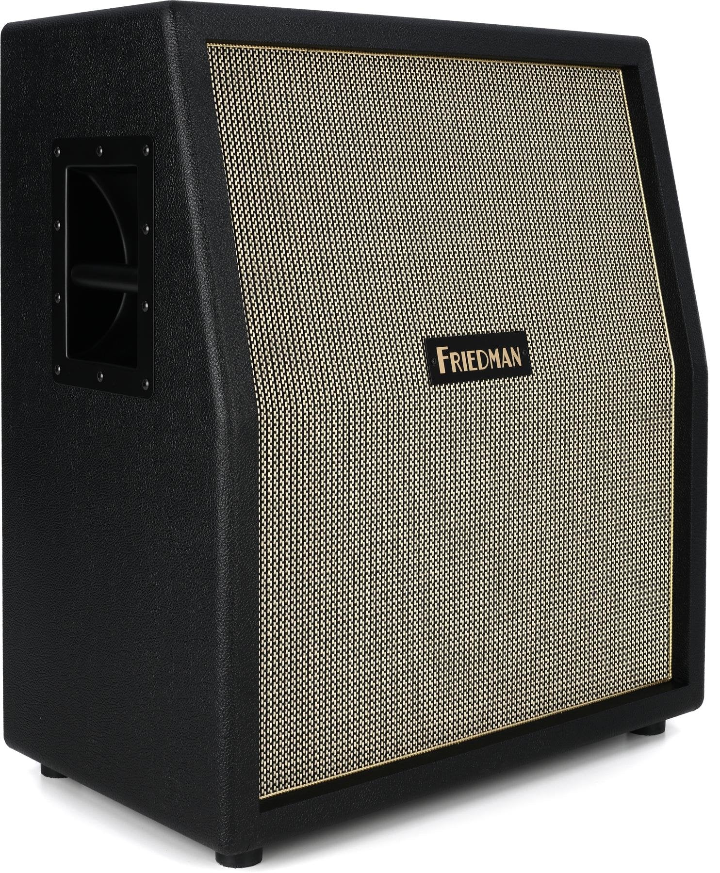 FRIEDMAN VERTICAL 212 120-WATT 2X12" EXTENSION CABINET - GOLD WEAVE |  FRIEDMAN |  AMPLIFIER-CABINET |  Zoso Music