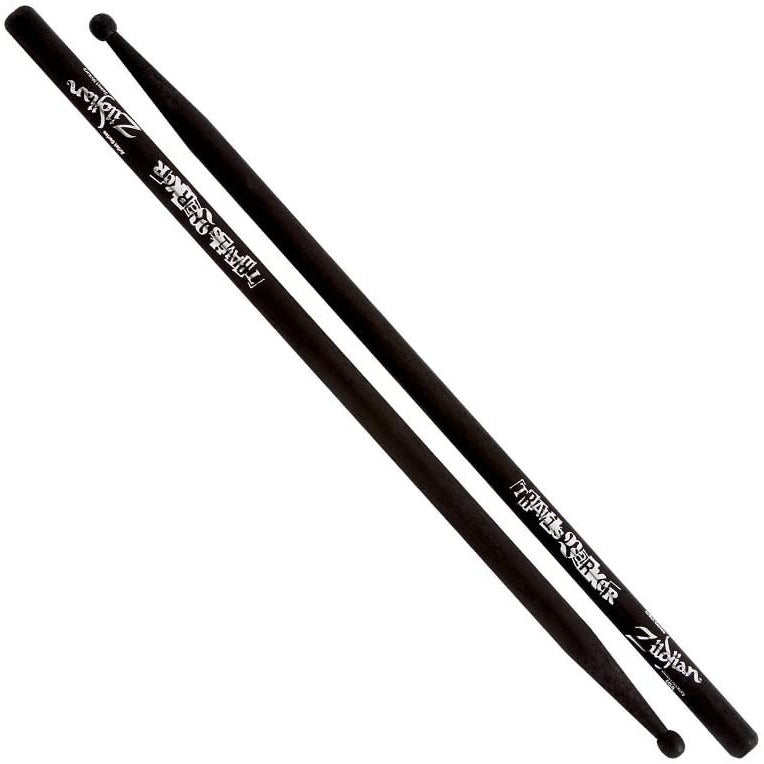 Zildjian Travis Barker Artist Series Drumsticks, Black |  ZILDJIAN |  DRUMSTICK |  Zoso Music