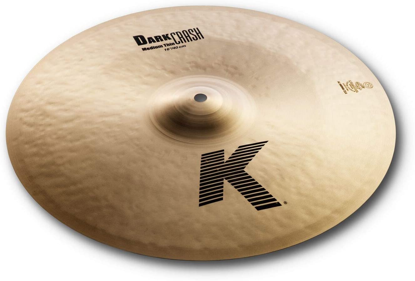 Zildjian K0913 16” K Dark Medium Thin Crash |  ZILDJIAN |  CYMBAL-CRASH |  Zoso Music
