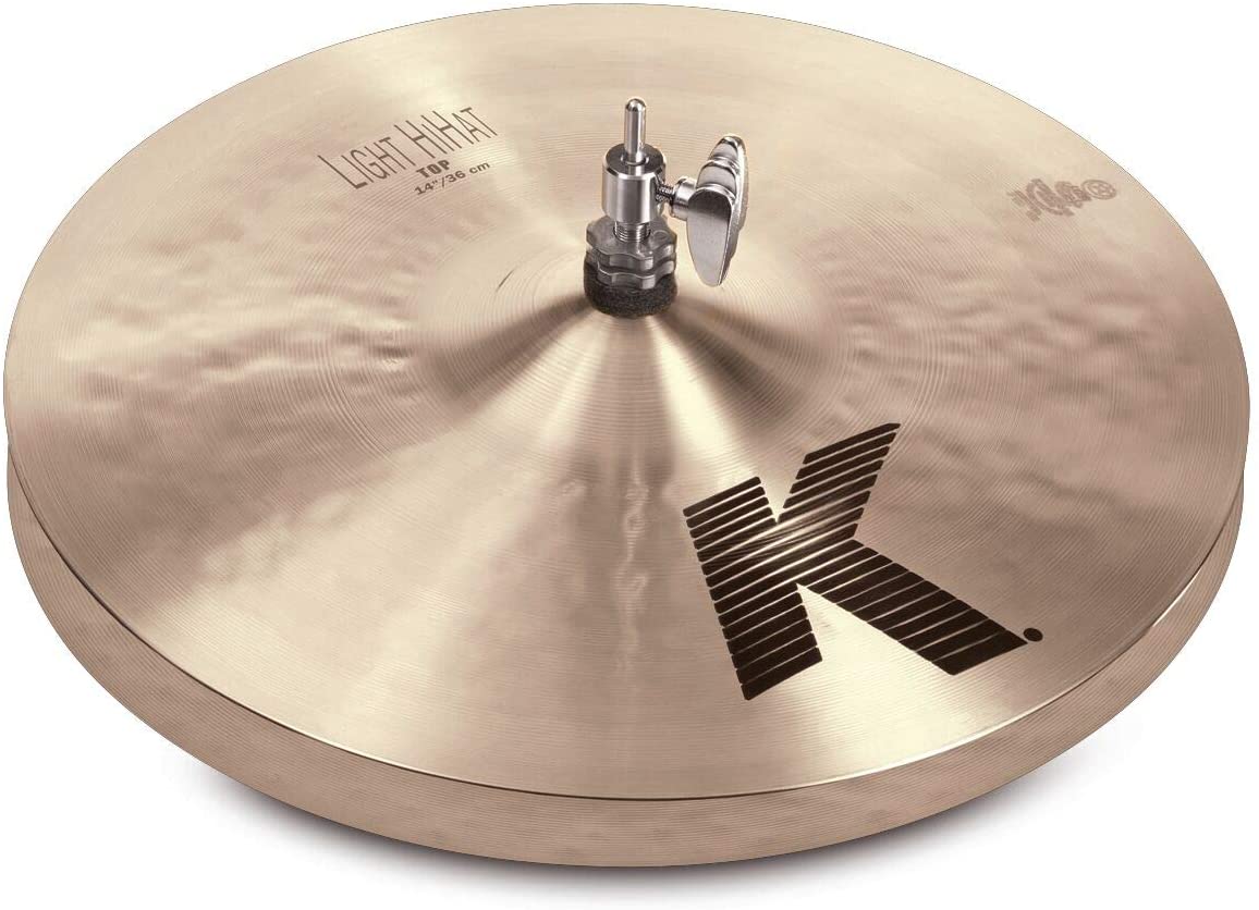 Zildjian K0812 14" K Light Hihats |  ZILDJIAN |  CYMBAL-HIHAT |  Zoso Music