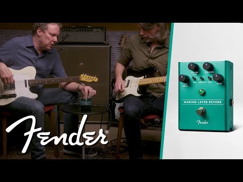 Fender Marine Layer Reverb Guitar Effects Pedal