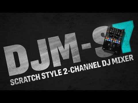 PIONEER DJM-S7 SCRATCH STYLE 2 CHANNEL PERFORMANCE DJ MIXER (BLACK)