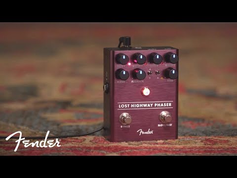Fender Lost Highway Phaser Guitar Effects Pedal