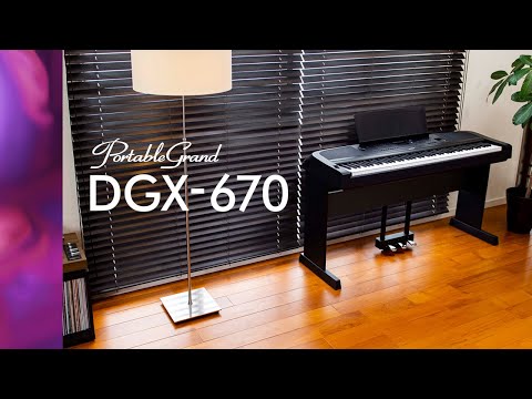 Yamaha DGX Series DGX670 88keys Digital Piano Black
