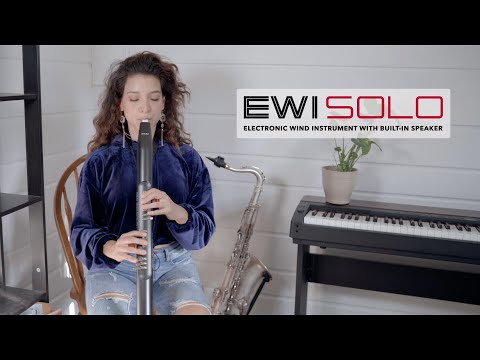 Akai Professional Solo Standalone Electronic Wind Instrument with Built-in Speaker