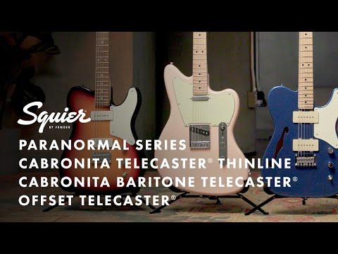 Squier Paranormal Series Offset Telecaster Electric Guitar, Shell Pink