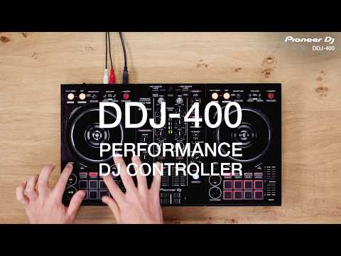 PIONEER DDJ-400 2 CHANNEL DJ CONTROLLER FOR REKORDBOX (BLACK)