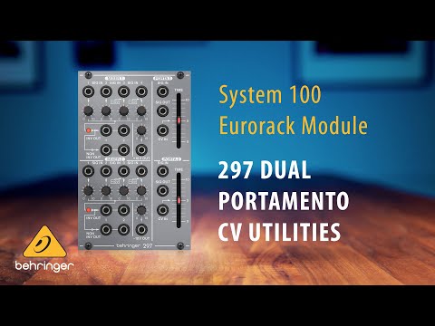 Behringer 297 Dual Portamento / CV Utilities Eurorack Module