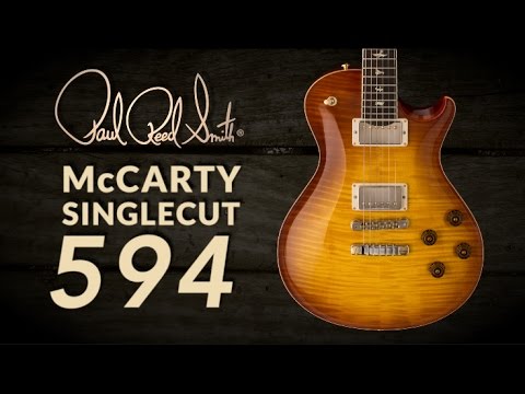 PRS SE Singlecut McCarty 594 Electric Guitar, Faded Blue