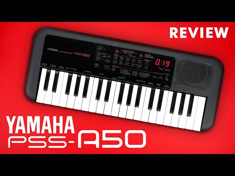 Yamaha PSS-A50 Portable Keyboard (Phrase Recorder/ Arpeggio / 37-Key Mini Keyboard Synth)