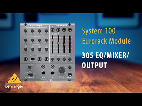 Behringer 305 EQ / Mixer / Output Eurorack Module