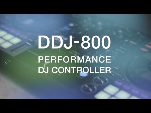 PIONEER DDJ-800 2 CHANNEL PORTABLE DJ CONTROLLER