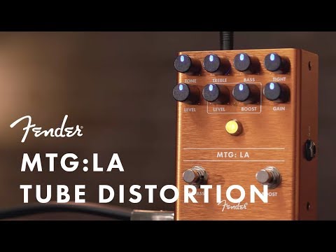 Fender MTG: LA Tube Distortion Guitar Effects Pedal