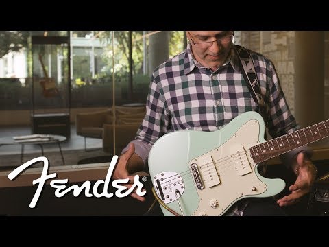 Fender Ltd Ed Parallel Universe Jazz-Telecaster Electric Guitar, Rosewood FB, 2-Tone Sunburst