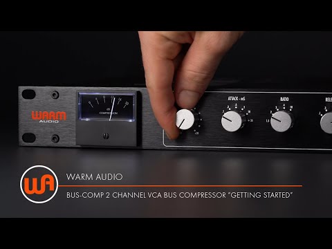 WARM AUDIO BUS-COMP 2-CHANNEL STEREO VCA BUS COMPRESSOR