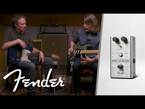 Fender Level Set Buffer Guitar Effects Pedal