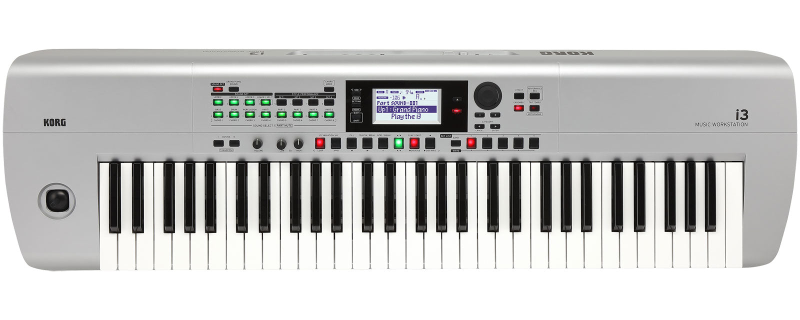 Korg I3 61-keys Workstation Keyboard |  KORG |  KEYBOARD-WORKSTATION |  Zoso Music