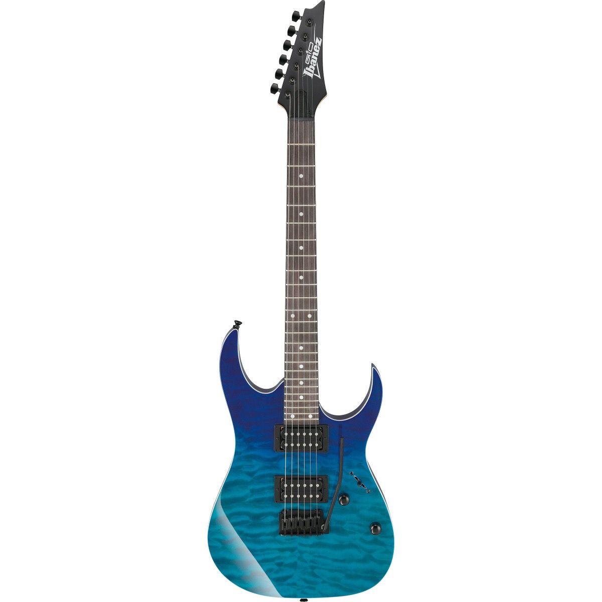 Ibanez Grg120qasp-bgd Electric Guitar, Blue Gradiation