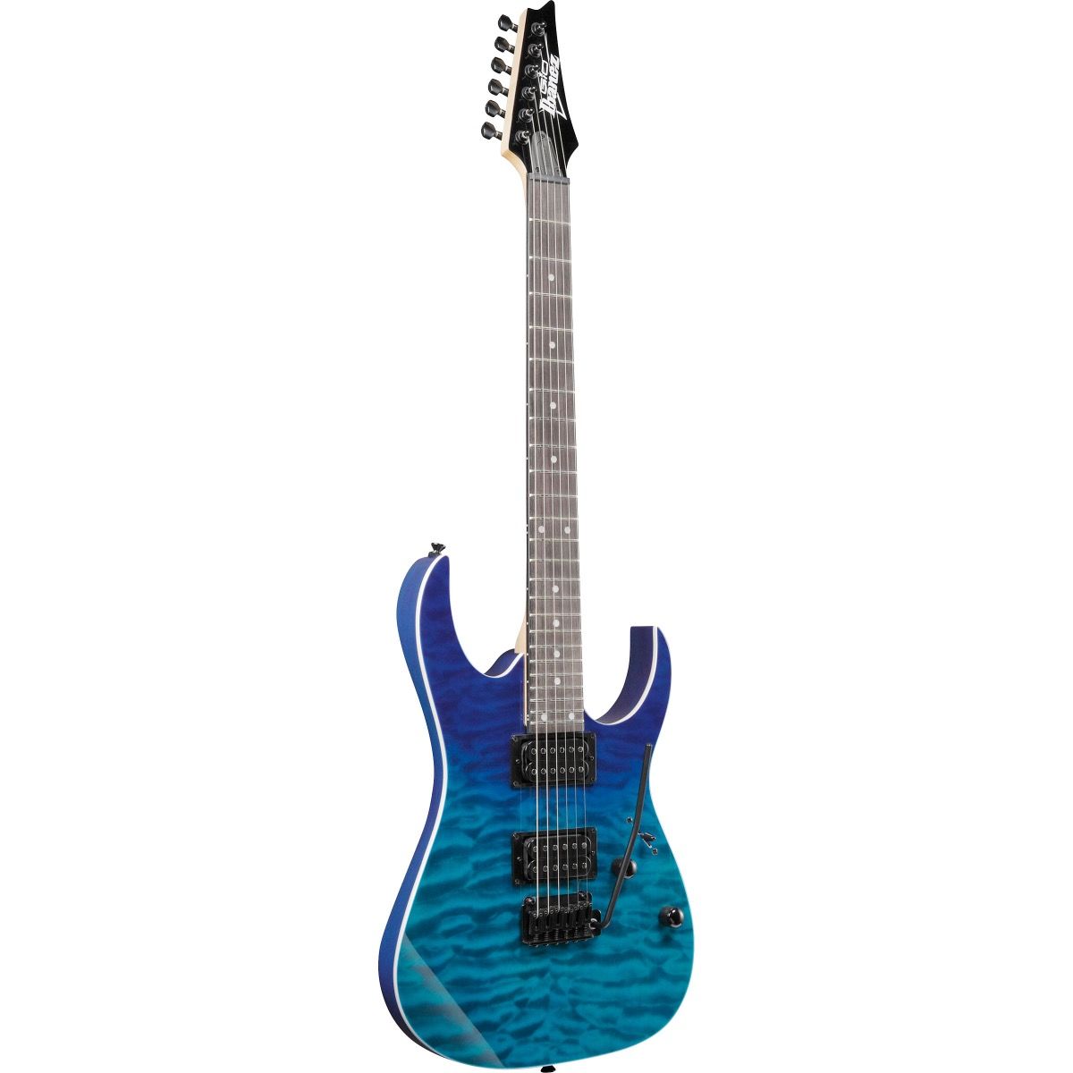 Ibanez Grg120qasp-bgd Electric Guitar, Blue Gradiation