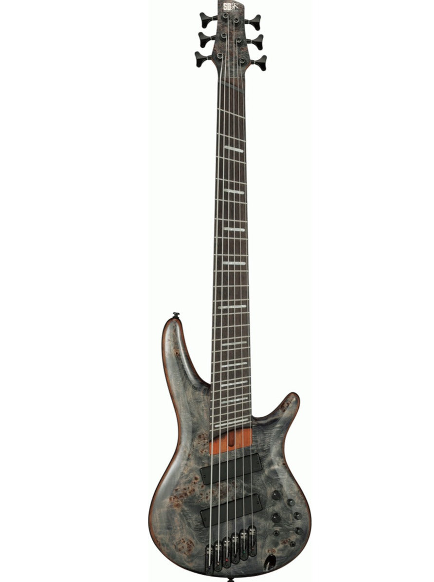 Ibanez Srms806-dtw 6-string Electric Bass Guitar, Deep Twilight