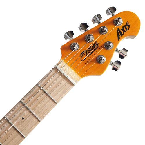 STERLING AX3FM AXIS IN FLAME ELECTRIC GUITAR TRANS GOLD COLOR ( AX3 FM/ TRANSPARENT GOLD/ TGD), STERLING, ELECTRIC GUITAR, sterling-electric-guitar-ax3fm-tgo, ZOSO MUSIC SDN BHD