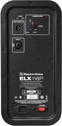 Ev Electro-voice ELX118P 700w 18