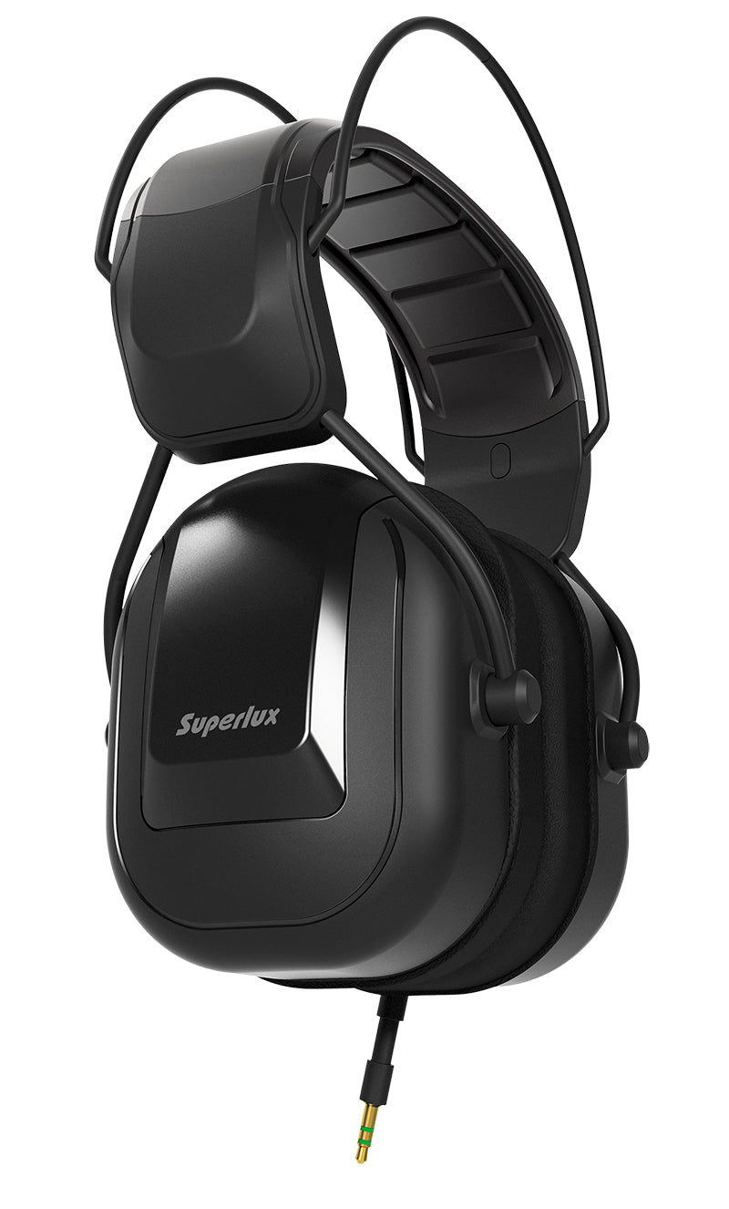 Superlux HD665 Professional Studio Headphones, Closed-Back