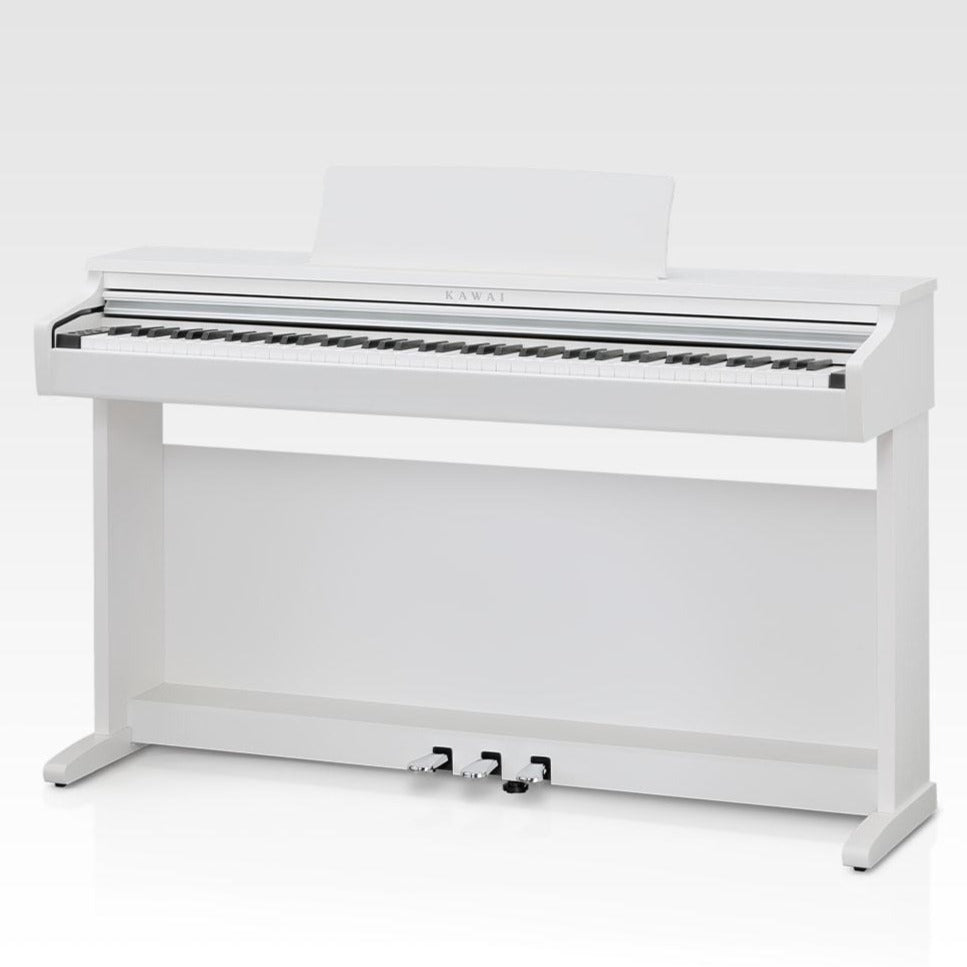 KAWAI KDP SERIES KDP120 (RHC II) DIGITAL PIANO 88 KEYS WITH BENCH & HEADPHONE - PREMIUM SATIN WHITE (MII), KAWAI, DIGITAL PIANO, kawai-digital-piano-kdp120-wh, ZOSO MUSIC SDN BHD