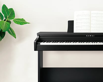 KAWAI KDP SERIES KDP75 (RHC) DIGITAL PIANO 88 KEYS WITH BENCH & HEADPHONE- EMBOSSED BLACK (MII), KAWAI, DIGITAL PIANO, kawai-digital-piano-kdp75-bk, ZOSO MUSIC SDN BHD