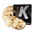 Zildjian K Custom Dark Cymbal Set - 14/16/18/20 inch |  ZILDJIAN |  CYMBAL-SETS |  Zoso Music