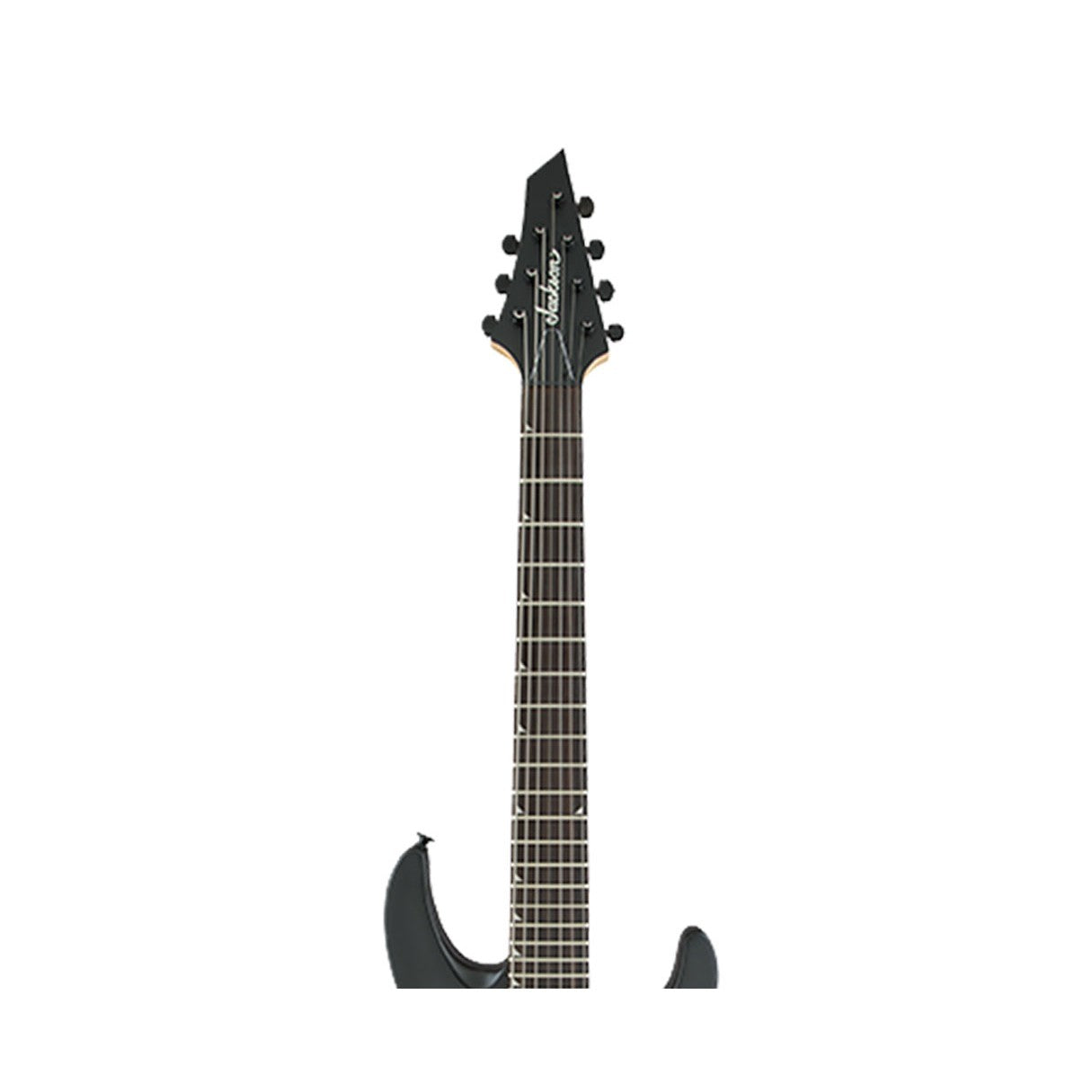 JACKSON JS SERIES DINKY ARCH TOP JS22-7 DKA HT ELECTRIC GUITAR AMARANTH FB SATIN BLACK, JACKSON, ELECTRIC GUITAR, jackson-electric-guitar-jac-j08-291-0132-568, ZOSO MUSIC SDN BHD