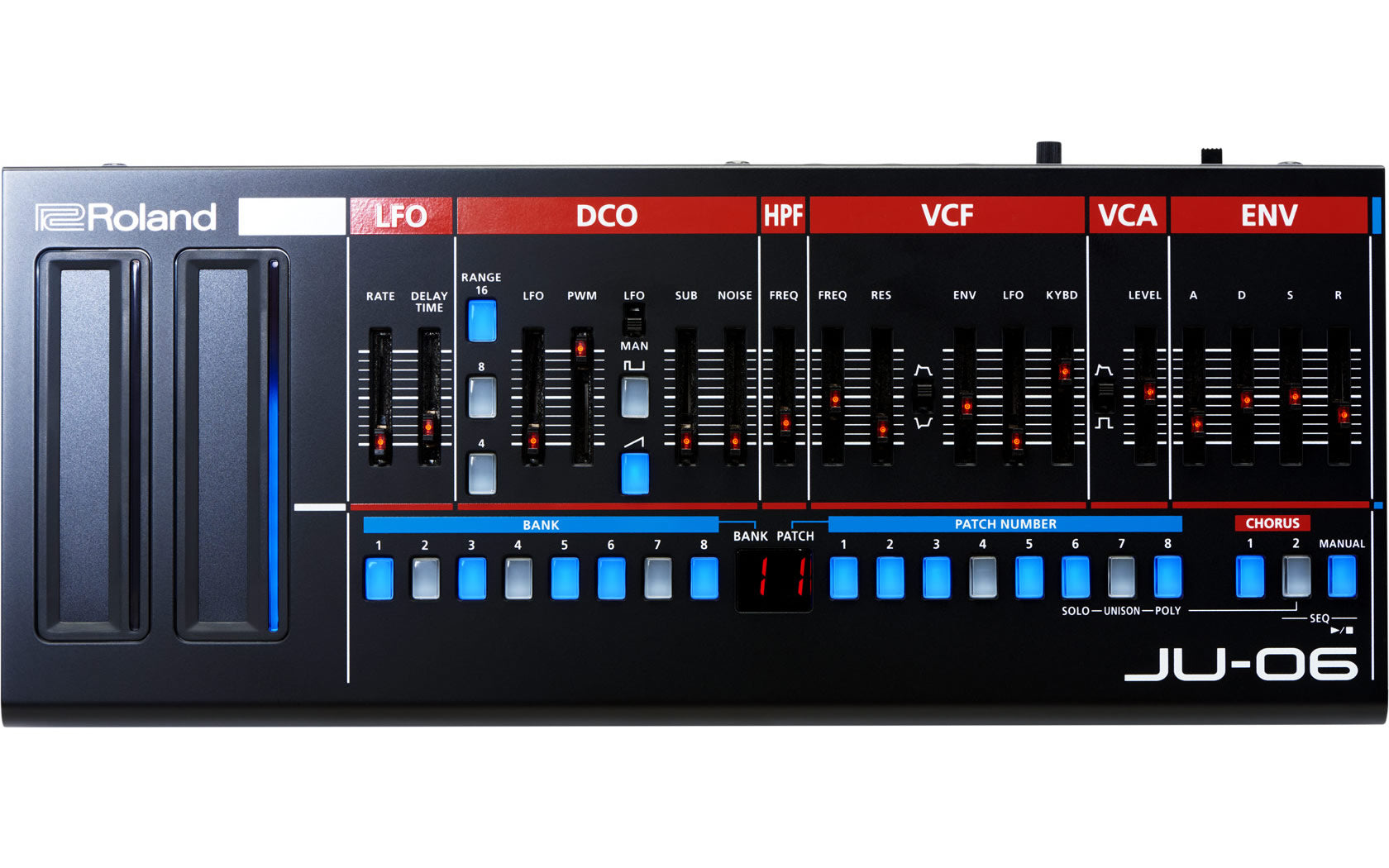 Roland Boutique Series JU-06 4-voice Synthesizer Module (JU06 JU 06), ROLAND, SYNTHESIZER, roland-synthesizer-ju-06, ZOSO MUSIC SDN BHD