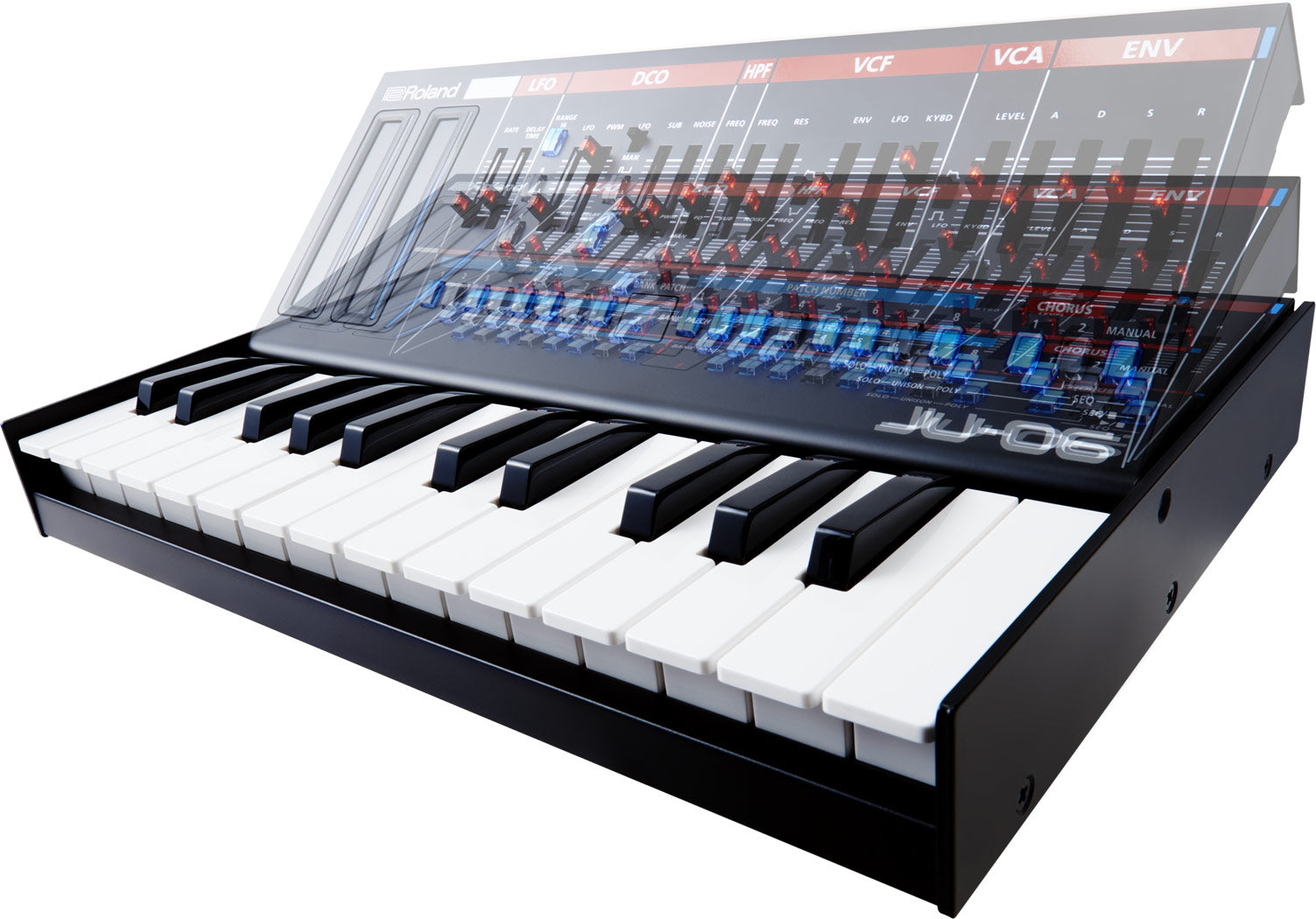 Roland Boutique Series JU-06 4-voice Synthesizer Module (JU06 JU 06), ROLAND, SYNTHESIZER, roland-synthesizer-ju-06, ZOSO MUSIC SDN BHD