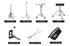 Pearl Roadshow Drum Set 5-Piece Complete Kit W/out Cymbals and Stands, Jet Black |  PEARL |  DRUM-ACOUSTIC |  Zoso Music