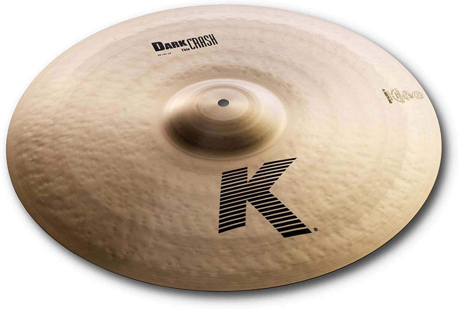 Zildjian K0912 20” K Dark Thin Crash |  ZILDJIAN |  CYMBAL-CRASH |  Zoso Music