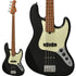 Bacchus Bjb-1-rsm/m-blk Universe Series Roasted Maple Electric Bass, Black With Bag |  BACCHUS |  BASS GUITAR |  Zoso Music
